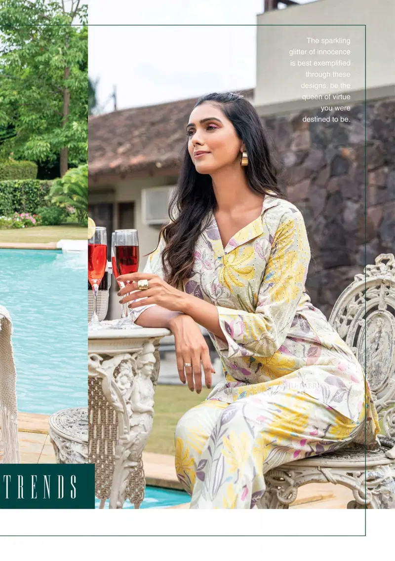 Zoya Vol 6 By Af Schiffli Work Premium Cotton Cord Set Kurti With Bottom Wholesale Price In Surat